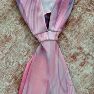 Tight Fit Pink Marble Dress